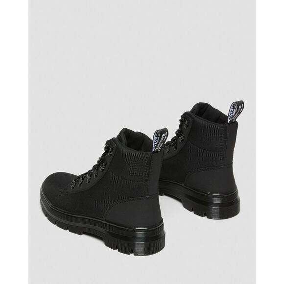 Dr. Martens Combs Womens Poly Casual Boots - 6 Black - Picture 5 of 7